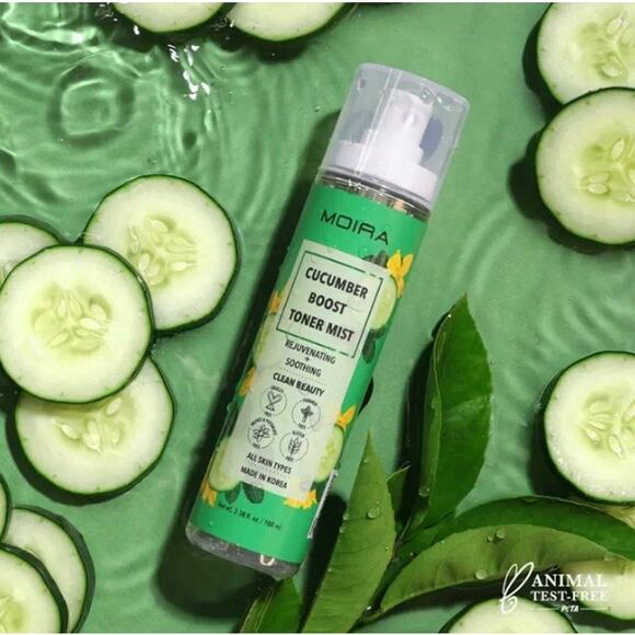 K-Care: Moira Cucumber Boost Toner Mist *Skin Refresher*Korean Makeup - Picture 1 of 1